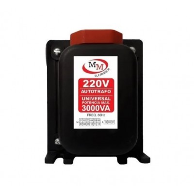 Auto Transformador MM 3000VA Bivolt 110/220 e 220/110 3000 VA